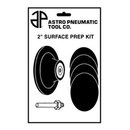 - Astro Pneumatic AST-2SPK 2 in. Surface Pad Prep Kit