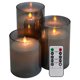 thumbnail image 1 of Velas sin llama parpadeantes con control remoto, velas que funcionan con pilas, velas Led de plexiglás para decoración de mesa del hogar, 1 of 4