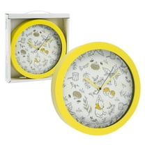 Disney Winnie The Pooh Wall Clock- 9.5""- WINNIE- Yellow