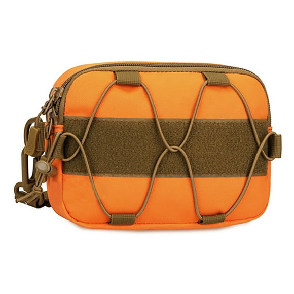 Sonducket Bolsa pequeña Accesorios de Bolsa de hombro resistente al desgaste Suministros de camping Equipos al aire libre Kit de herramientas Escalada Naranja Sonducket OD024220-05