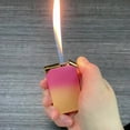 thumbnail image 2 of QuLuJing Fathers Day Gift Ideas, Flame Lighter, Switchable torch Lighter and Soft Flame Lighter 2 In 1, Refillable Butane Gradient Lighter, 2 of 6
