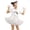 White, variant on Girls Dresses Children'S Fashion Solid Color Bow Tutu Girls' Tutu Communion Dresses For Girls Size 4-6T
