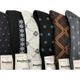 thumbnail image 2 of 12 Pairs Mens Dress Socks Printed Assorted Styles Casual Work Size 10-13 Crew, 2 of 5