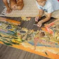 thumbnail image 5 of Melissa & Doug African Plains Safari Jumbo Jigsaw Floor Puzzle (100 pcs, over 4 feet long), 5 of 9