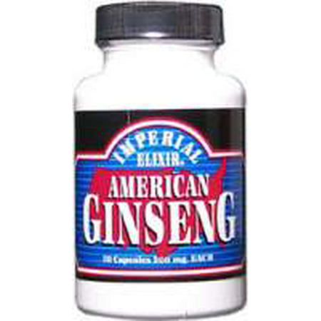 Ginseng Imperial Elixir (Ginseng Company) 50 Caps américain