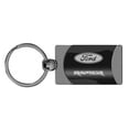 thumbnail image 1 of Ford Raptor Two Tone Rectangular Gun-Metal Key Chain, 1 of 2