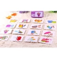 thumbnail image 1 of New 32 Pcs/Box Kids Puzzles Toy Baby Cognition Toddler Fruit/Animal/Life Cards Matching Game Infant Cognitive Card Gift, 1 of 3