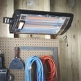thumbnail image 2 of ProFusion Heat Ceiling-Mounted Workshop Heater with Halogen Light — 5,200 BTU, 1,500 Watts, Model# HQ1500, 2 of 7
