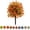 Orange, variant on Artificial Violet for Outdoor Indoor Garden Home Decoration, Outdoor/Indoor UV Resistant & Waterproof Artificial Flower Decor - Faux Plants for Porch Patio Garden Home Yard