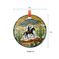 thumbnail image 5 of UFO Abduction Cowboy Western Desert Ornament Suncatcher, Funny Gifts for Women, Window Hanging, Indoor Decor, Suncatcher, Cowboy, 2025, Holiday 2025, Seasonal Holiday Decor,, 5 of 5