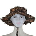 thumbnail image 4 of 2X Sombrero de Caza de Camuflaje con Bionic 3D Gorra de Caza de Hojas de árbol Real Sombrero de Pesca para Exteriores, 4 of 8