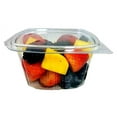 thumbnail image 3 of Koda Cup 16 oz. (Pint Size) RPET Clear Hinged Deli Meal Prep Fruit Salad Display Food Storage Containers (Pack of 12), 3 of 6