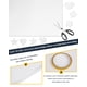 thumbnail image 4 of Tela de fieltro Ableme Deco, 183 x 45 cm, color blanco, 1 mm de grosor, 4 of 7