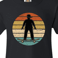 thumbnail image 4 of Inktastic Skateboarding Retro Sunset Skateboarder Youth T-Shirt, 4 of 5