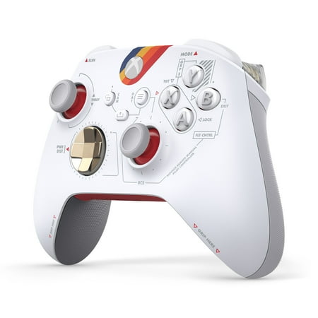 Microsoft - Xbox Wireless Controller for Xbox Series X, Xbox Series S, Xbox One, Windows Devices - Starfield Edition