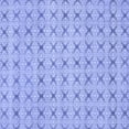 thumbnail image 1 of Ahgly Company Indoor Square Abstract Blue Modern Area Rugs, 3' Square, 1 of 4
