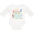 thumbnail image 3 of Inktastic Bird Watcher Like Daddy Boys or Girls Long Sleeve Baby Bodysuit, 3 of 5