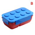 thumbnail image 2 of Fiambrera con bloques de construcción para hacer uno mismo, fiambrera para picnic, fiambrera para ensaladas infantiles, fiambrera para frutas, microondas., 2 of 2