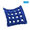 thumbnail image 3 of Uxcell Inflatable Seat Cushion, Portable Air Chair Cushions Square Seat Pad, Blue, 3 of 6