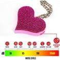 thumbnail image 6 of Personal Alarm Keychain for Women, 130 dB Siren, Pink 1.92 oz, Loud Emergency Panic Alarm, Rhinestone Alarm Device by Guard Dog Security, 6 of 7