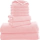 thumbnail image 1 of Juego de Toallas de Baño 8pcs, Toallas SPA,Set Toallas Sin Pelusa para Adultos y Bebe,Secado Rápido, Bath Towels para Hotel, Hogar, Gimnasio, Rosa., 1 of 7
