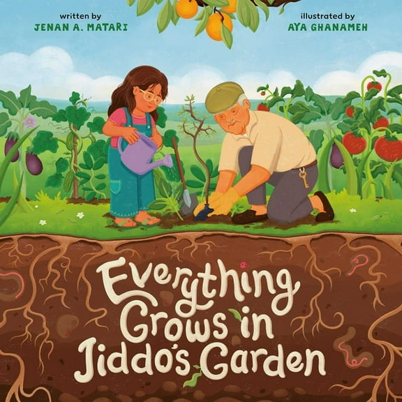 Everything Grows in Jiddo's Garden, (Hardcover)