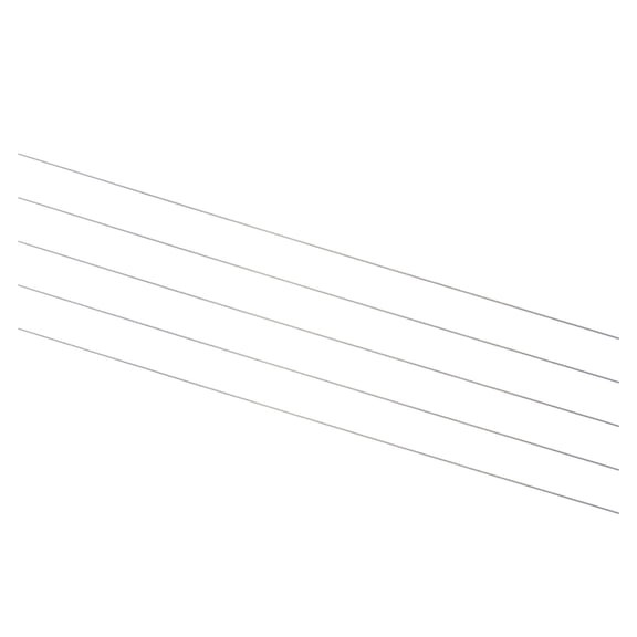 Uxcell Round Metal Rods 0.5mm x 150mm High Speed Steel (HSS) Lathe Bar Stock Tool 5 Pieces