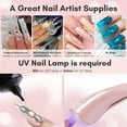 thumbnail image 6 of Nail Rhinestone Glue for Nails: Super Strong Gel Nail Glue for Decorations Nail Charm 3D Nails Bling Gel for Nail Gem Nail Art Jewel Diamonds Cured Need Beauty-30g, 6 of 9