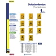 thumbnail image 2 of Letrero Piso Resbaloso Proteccion Civil 1 Pza 25 x 36 Surtek SES33, 2 of 3