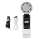 thumbnail image 2 of Ventilador Portátil De Enfriamiento De Hielo Con Pantalla Digital LED, Ventilador De 100 Velocidades Ajustable, Plegable Y Portátil Para Acampar En Casa De La Oficina En Casa, 2 of 7