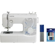 Brother XM3700 37-Stitch Free Arm Sewing Machine and SASEW6 6-Piece Premium Sewing Thread Pack, SA520 Water Soluble Stabilizer