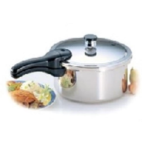 4-Quart Stainless Steel Pressure Cooker