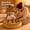 B, variant on Luckky 3 In 1 Hamburger Dog Bed, Soft Cute Detachable Washable Plush Dog Cat Nest with Interactive Accessories, Easy‑to‑Clean Durable Household Supply for Small Medium Pet Relief
