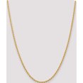 thumbnail image 2 of 14K Yellow Gold Jbsp's 2.75mm Solid Regular Rope Chain (24 X 2.75) Made In Peru 7228-24, 2 of 5