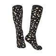 thumbnail image 5 of Lsque Daisy Printed Crew Socks Men's Women's LightWeight Thin Casual Calf Socks ,Knee High Socks,Cotton Socks, 5 of 9