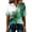 Army Green, variant on JULMCOMO Polo Shirts for Women Marble Print Button Collared Loose Fit Trendy Golf Shirts Short Sleeve Office Graphic Tees Sky Blue 3XL