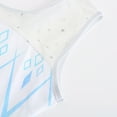 thumbnail image 5 of Girls Gymnastics Leotards Sleeveless Glitter Ballet Dance Unitards Biketards Activewear Short Hairband For Kids Blue 11 Y-11 Y, 5 of 6