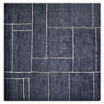 thumbnail image 2 of Rugsotic Carpets Handmade Rugs Hand Knotted Loom Square 6'x6' Light Charcoal Beige Silk Mix for Indoor Use, 2 of 5