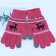 thumbnail image 1 of Guantes de Punto de Invierno con Dedos Completos y Mangas Largas Suaves para Mujer, 1 of 4