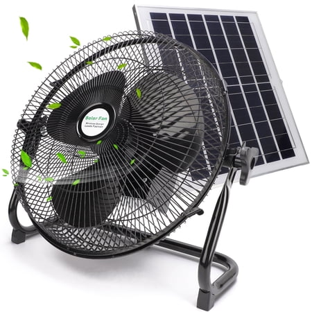 Fyydes High-Velocity Fan With Solar Panel