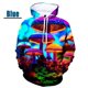 thumbnail image 3 of Sudadera con capucha con estampado 3D de plantas y hongos, divertida, de camuflaje, para hombre y mujer, ropa informal, ropa de calle, 3 of 5
