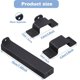 thumbnail image 3 of Slide Gate Latch,Slide Gate Latch Lock with Padlock Hole, Suitable for Wooden Fences,Barn Door Lock,Outdoor,Fence,Courtyard,Shed Lock,Cottages, Cabinet,Matte Black, 3 of 5