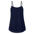 thumbnail image 4 of Women's Summer Plus Size Casual Loose Solid Color Suspender Vest Suspender Top, 4 of 4