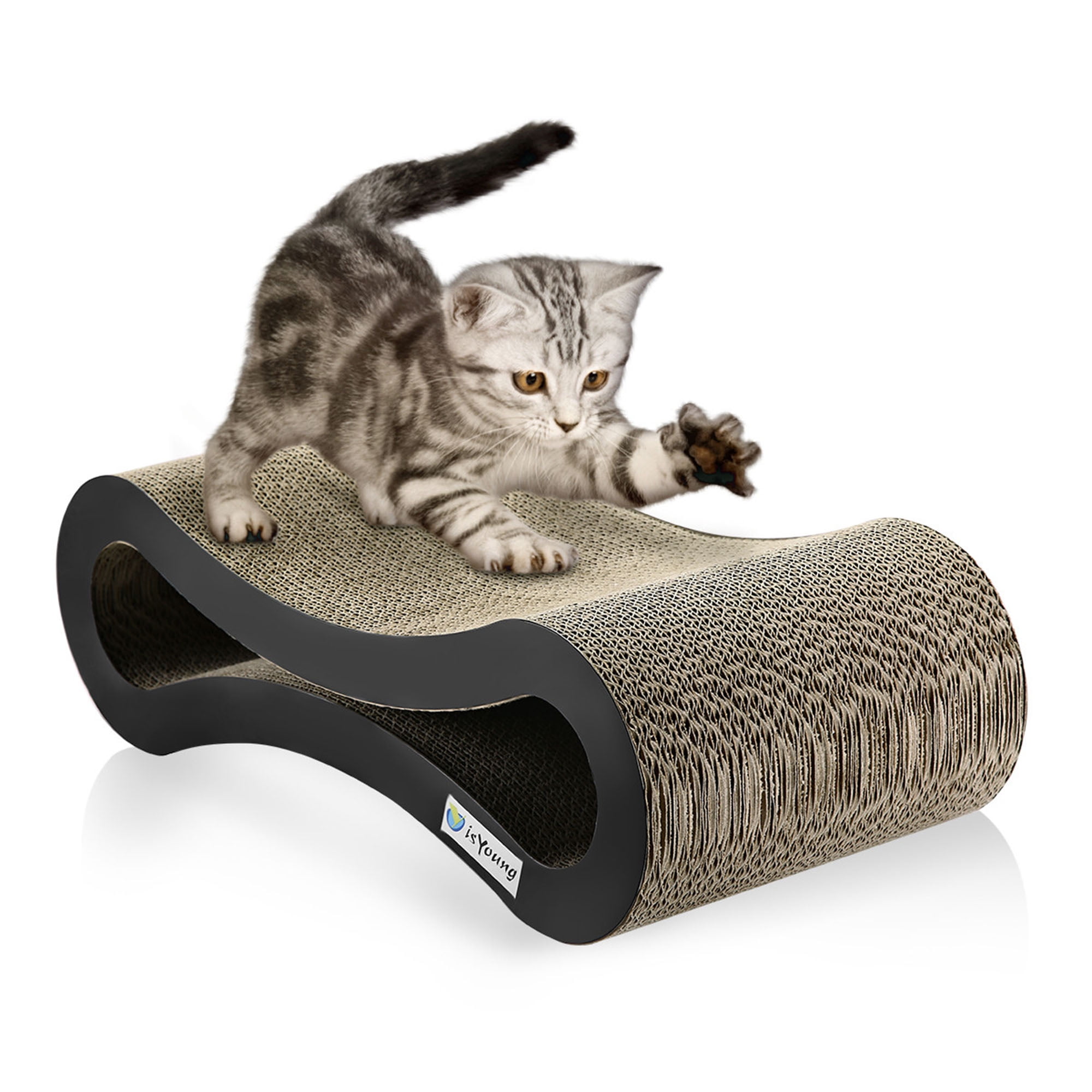 isYoung Cat Scratcher Lounge & Bed Cat Scratcher Cardboard Protector