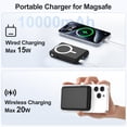 thumbnail image 2 of Power Bank Vexnara 10000mAh Magnético Inalámbrico 20W PD, 2 of 7
