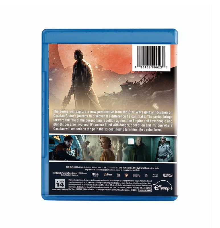 スター・ウォーズ：キャシアン・アンドー シーズン1+2 Blu-ray BOX スター・ウォーズ：キャシアン・アンドー シーズン1-2Blu-ray日本語
