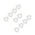 thumbnail image 1 of Guardoinrt 10 Pcs Anneaux Réducteurs d'Abat-jour Accessoires de Lampe à E27 Rondelle Robuste 11mm E27 à E14, 1 of 5