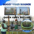 thumbnail image 6 of SkyBound 14ft Outdoor Recreational Trampoline with Enclosure Net for Kids and Adults - Blue, 6 of 8