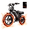 black, variant on 1000W 20+MPH Mountain Electric Bike for Teens, 48V 16Ah Detachable Battery 60 Miles Long Range, 16"X4" Fat Tire Full Suspension Off-Road Electric Bicycle UL2849