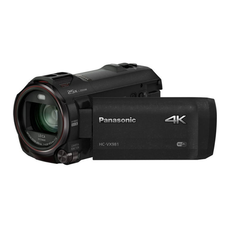 Panasonic HC-VX981K 4K Ultra HD Digital Video Camcorder with